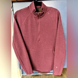Lululemon At Ease Half Zip Mens pullover